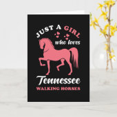 Tennessee Walking Horse Kaart (Gele Bloem)