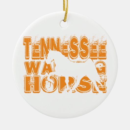 Tennessee Walking Horse Keramisch Ornament (Voorkant)