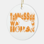 Tennessee Walking Horse Keramisch Ornament (Links)