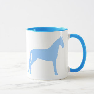 Tennessee Walking Horse (lichtblauw) Mok