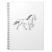 Tennessee Walking Horse Notitieboek (Voorkant)