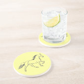 Tennessee Walking Horse Zandsteen Onderzetter (Zijkant)