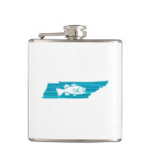 Tennessee Wave Vist Heupfles (Voorkant)