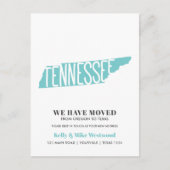 TENNESSEE We hebben het nieuwe adres Nieuw startpu Briefkaart (Voorkant)