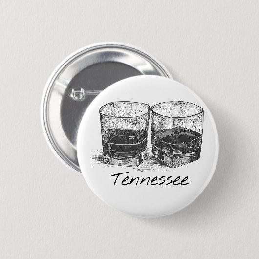 Tennessee Whiskey Ronde Button 5,7 Cm (Voorkant /achterkant)