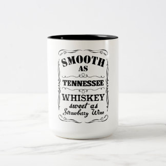 Tennessee whisky tweekleurige koffiemok