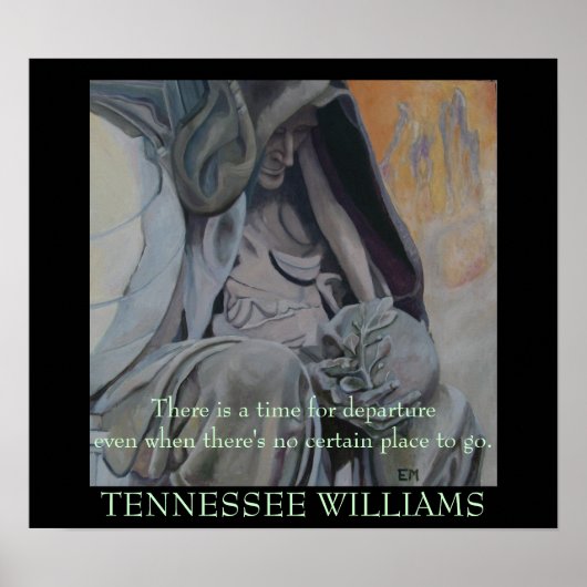 Tennessee Williams Quote - POSTER (Voorkant)