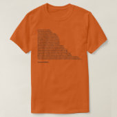 Tennessee Williams Quotes T-shirt (Design voorkant)
