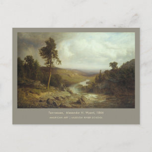 Tennessee Wyant American Art Landscape Painting Briefkaart