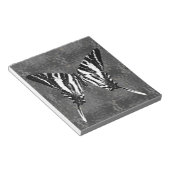 Tennessee Zebra Swallowtail Butterfly Notitieblok (Schuin)