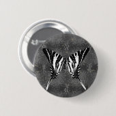 Tennessee Zebra Swallowtail Butterfly Ronde Button 5,7 Cm (Voorkant /achterkant)