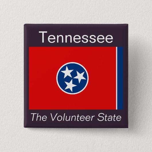 Tennesseean Flag Button (Voorkant)