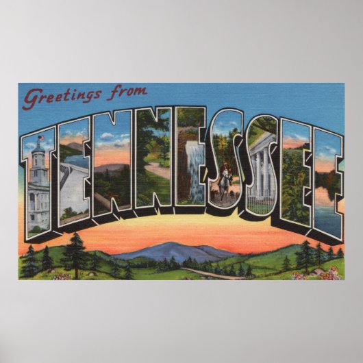 TennesseeLarge Letter ScenesTennessee Poster (Voorkant)