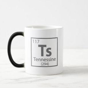 Tennessine - Tennessee Science Periodic Table Magische Mok