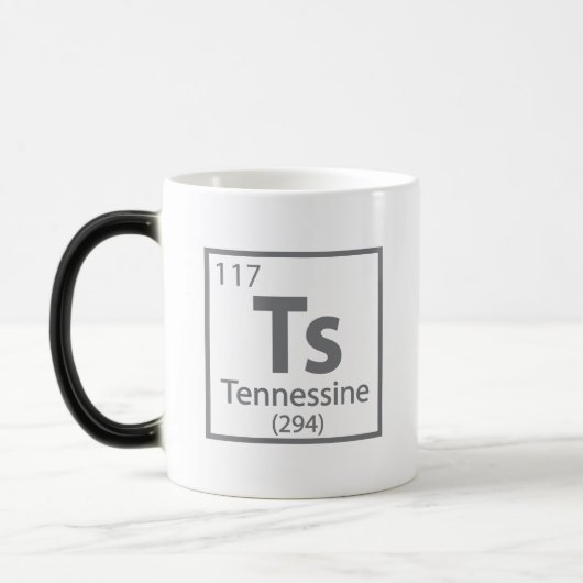 Tennessine - Tennessee Science Periodic Table Magische Mok (Links)