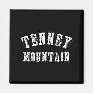 Tenney berg Plymouth New Hampshire skiën Magneet