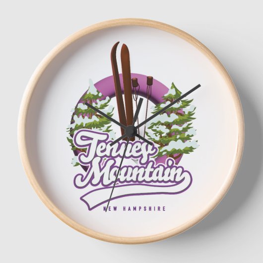 Tenney mountain new hampshire ski logo (Voorkant)