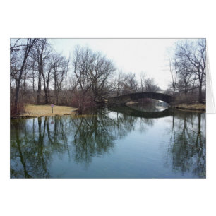 Tenney Park in de vroege lente