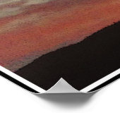 Tenney Windfarm Sunset Quote Poster (Hoek)