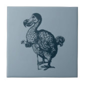 Tenniel's Dodo Small (4,25" x 4,25") keramische Te Tegeltje (Voorkant)