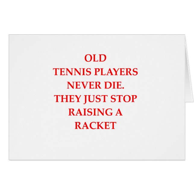 TENNIS (Voorkant Horizontaal)