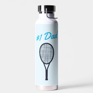 Tennis #1 Pap Vaderdag Blue Gift Waterfles