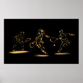 Tennis 1 poster (Voorkant)