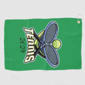 Tennis 2024 Zweet Handdoek (Horizontaal)