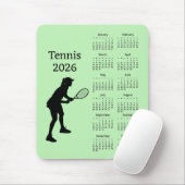 Tennis 2026 Kalender Muismat (Met muis)
