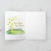 Tennis 2026 Nieuwjaarsviering Kaart (Binnen)