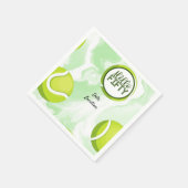 Tennis 50e verjaardag Jubileum Servet (Hoek)