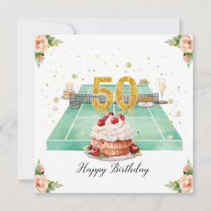 Tennis 50e verjaardag tennisbalracket