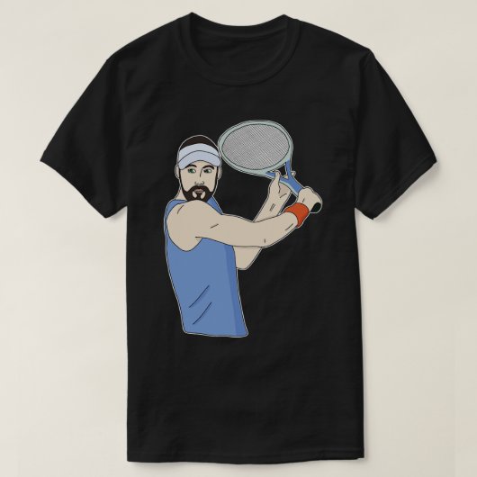 Tennis 5 t-shirt (Design voorkant)