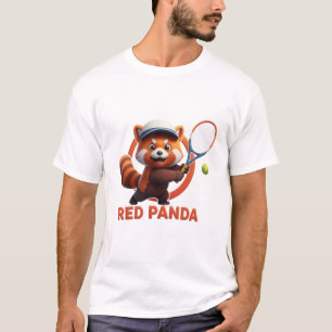 TENNIS ACE RODE PANDA T-SHIRT