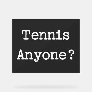 Tennis Acryl Bord