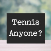Tennis Acryl Bord (Neutraal)
