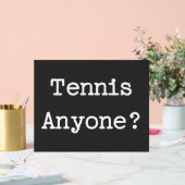 Tennis Acryl Bord (Huwelijk)