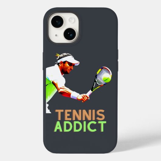 Tennis Addict Case-Mate iPhone Case (Achterkant)