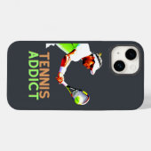 Tennis Addict Case-Mate iPhone Case (Achterkant (horizontaal))