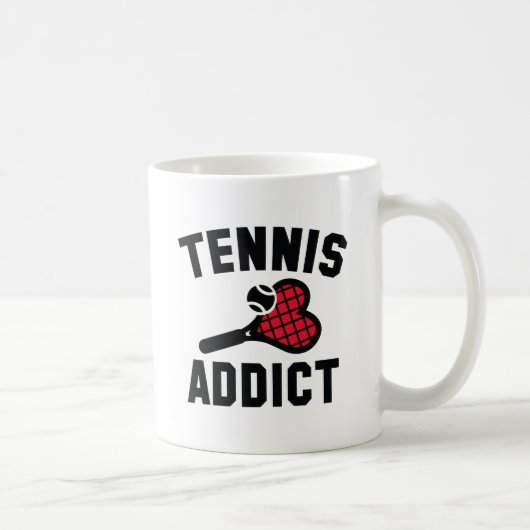 Tennis Addict Koffiemok (Rechts)