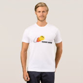 Tennis addict t-shirt (Voorkant volledig)