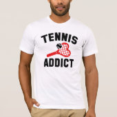 Tennis Addict T-shirt (Voorkant)