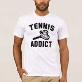 Tennis Addict T-shirt (Voorkant)