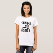 Tennis Addict T-shirt (Voorkant volledig)