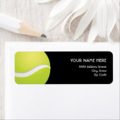 Tennis Adresetiketten Etiket (Insitu)