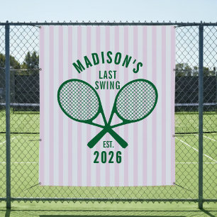 Tennis Afscheid van de vrijheid Laatste Swing voor Wandkleed