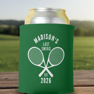 Tennis Afscheidspartij voor de Bruid Laatste Swing Blikjeskoeler