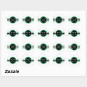 tennis air star ronde sticker (Vel)