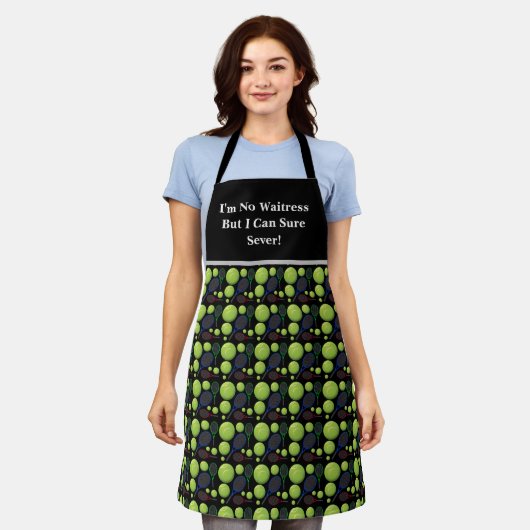 Tennis All-Over Print Schort (Gedragen)