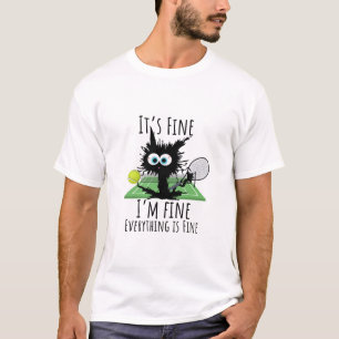 Tennis, alles is prima. t-shirt